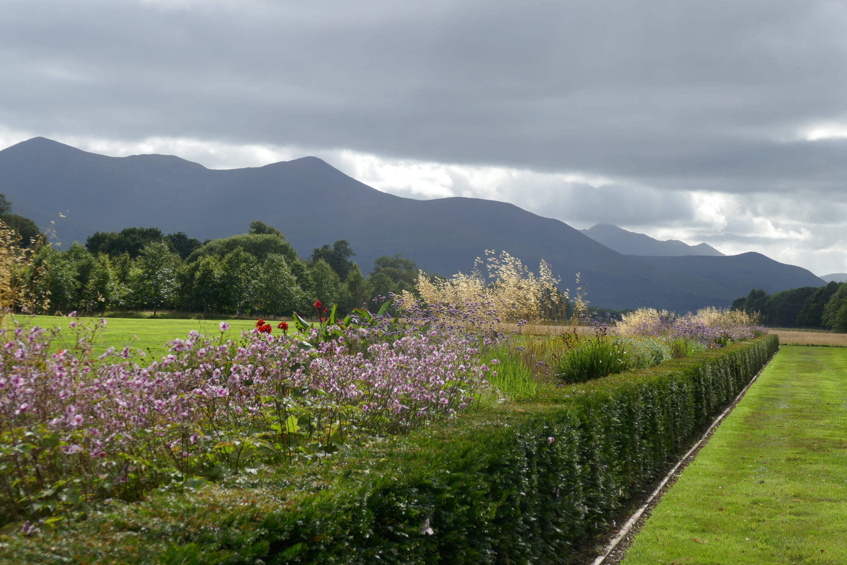 hory MacGillycuddys Reeks z města Killarney